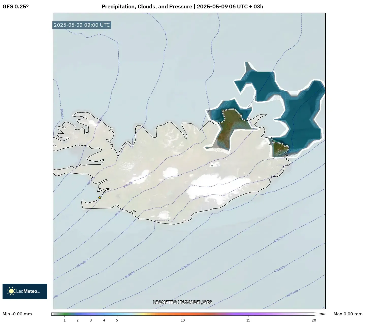 GFS - Argentina, Precipitation, Clouds, and Pressure GFS - Argentina, Precipitation, Clouds, and Pressure