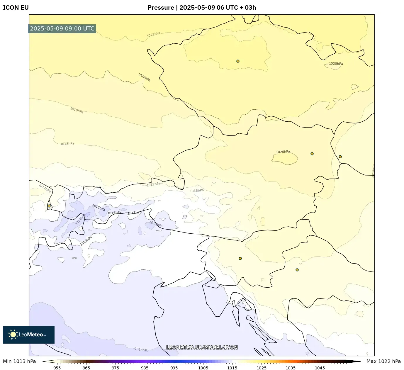 ICON - Austria, Pressure ICON - Austria, Pressure