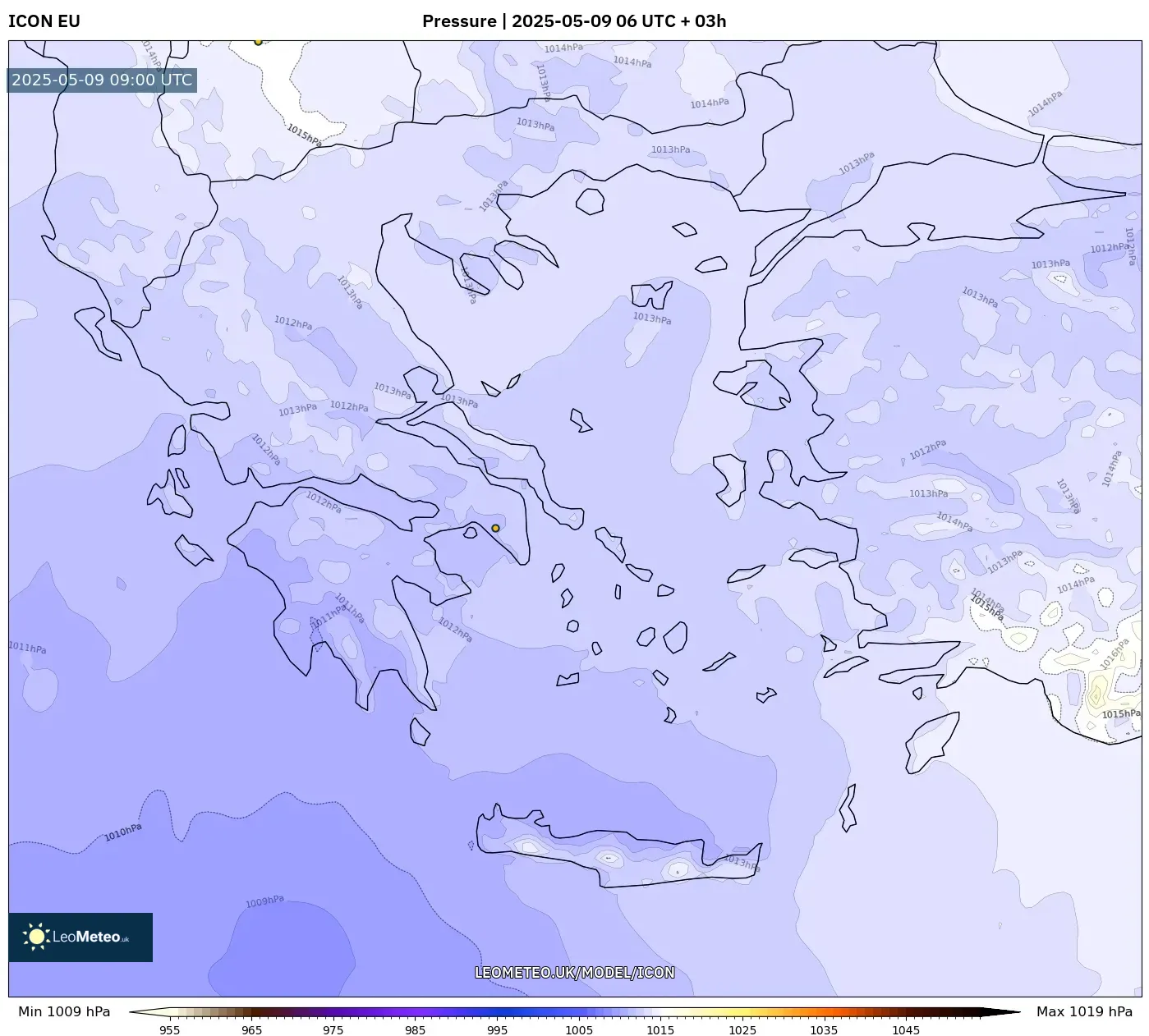 ICON - Greece, Pressure ICON - Greece, Pressure