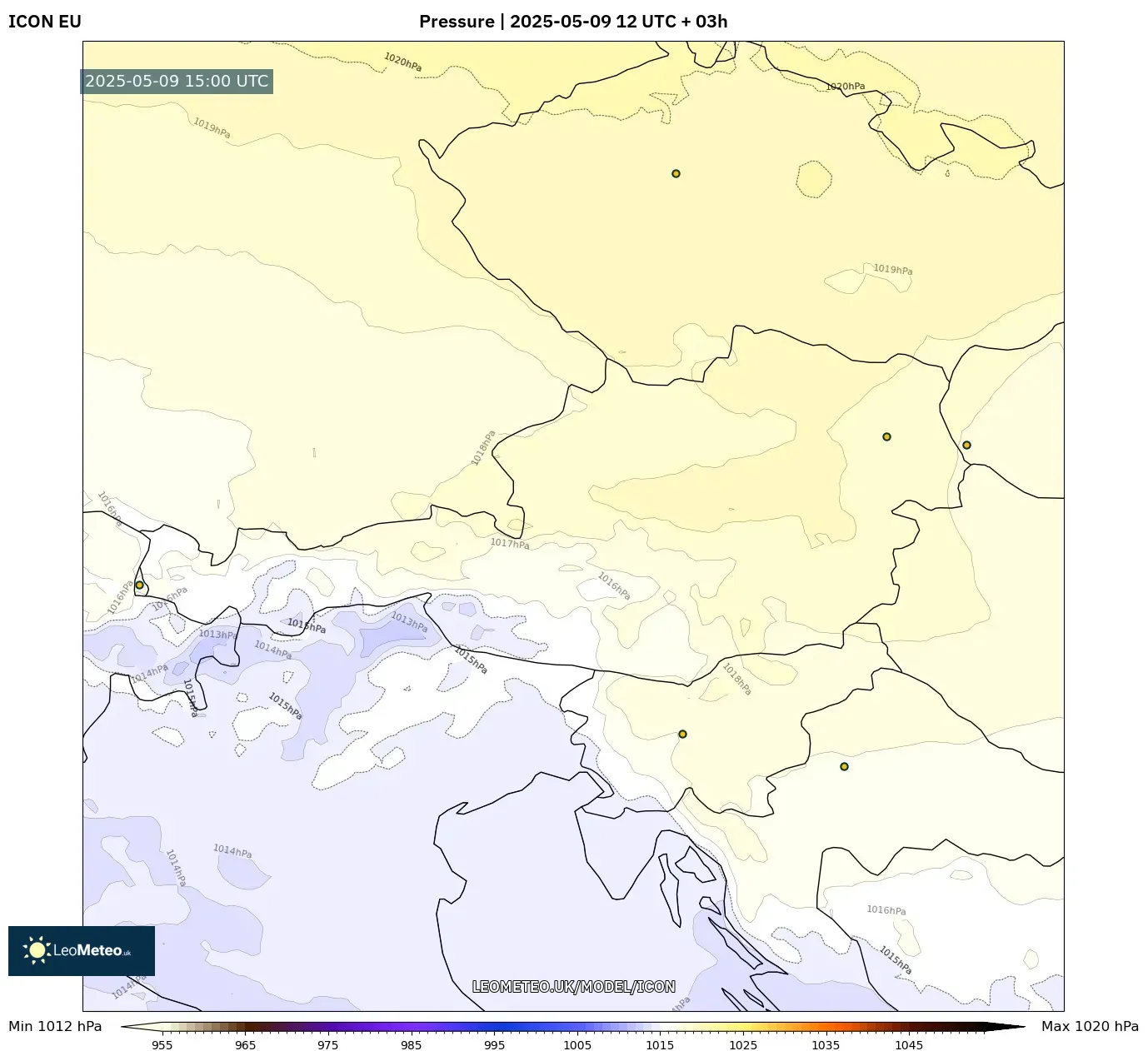 ICON - Austria, Pressure ICON - Austria, Pressure