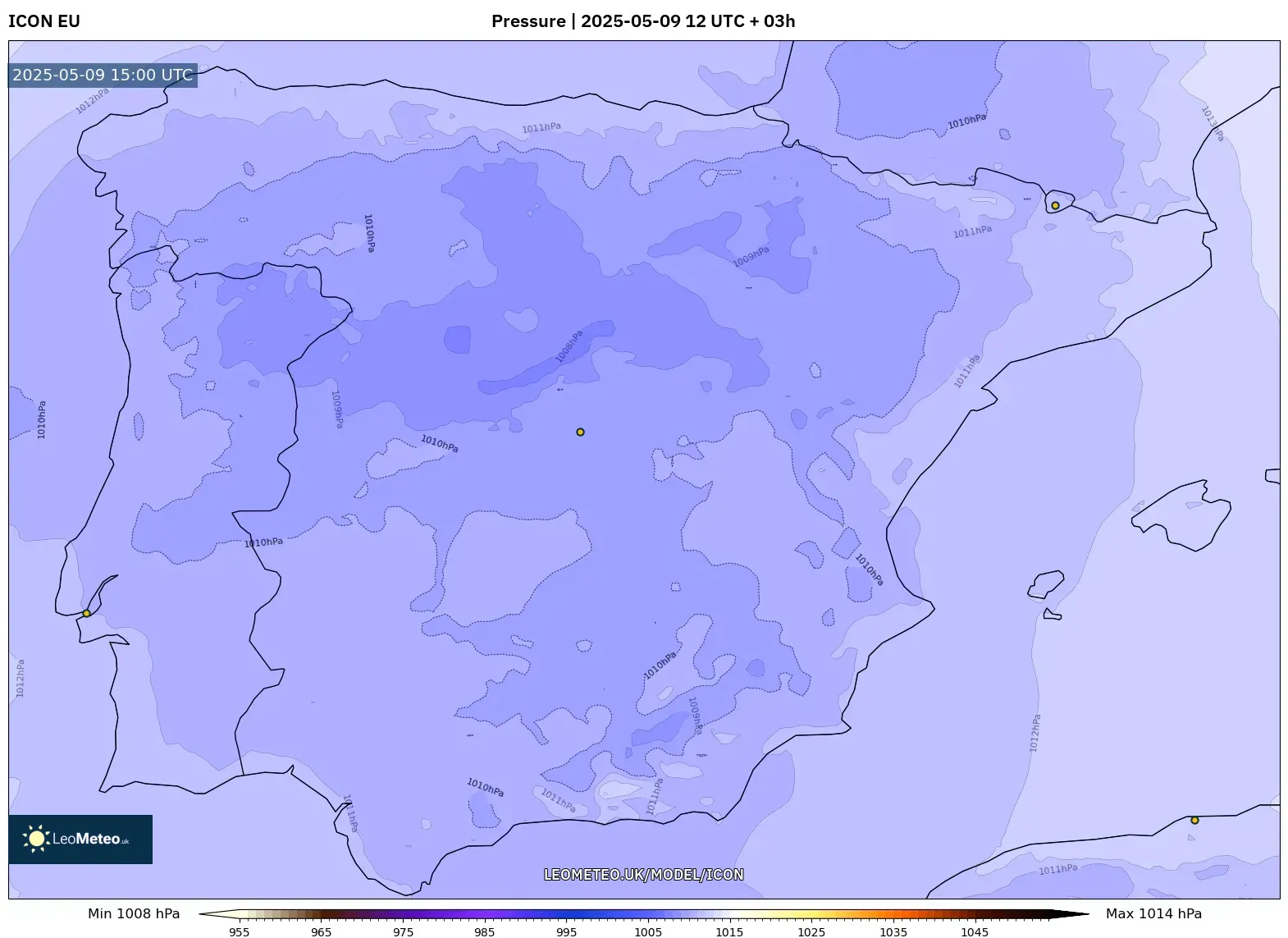 ICON - Spain, Pressure ICON - Spain, Pressure