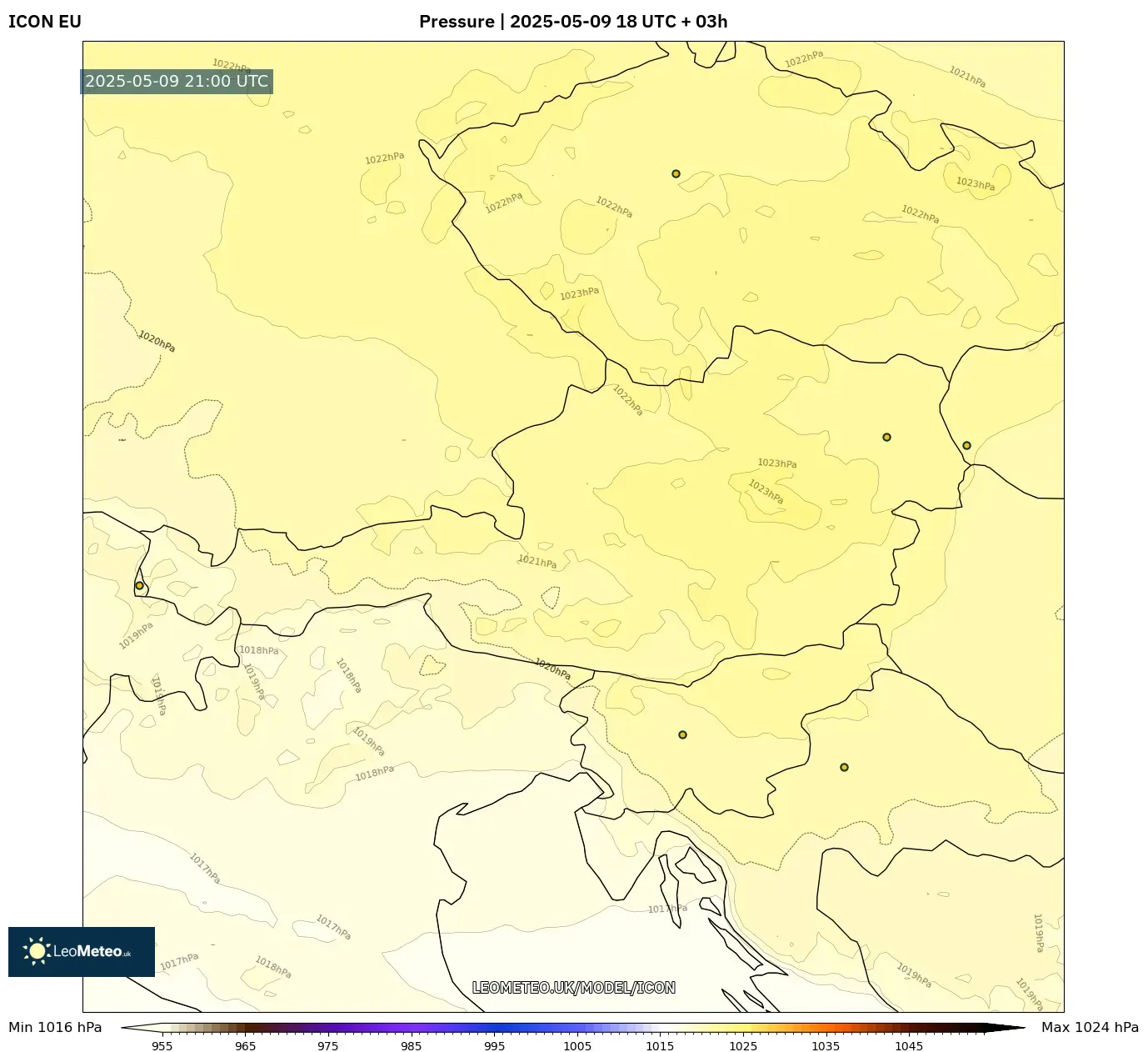 ICON - Austria, Pressure ICON - Austria, Pressure