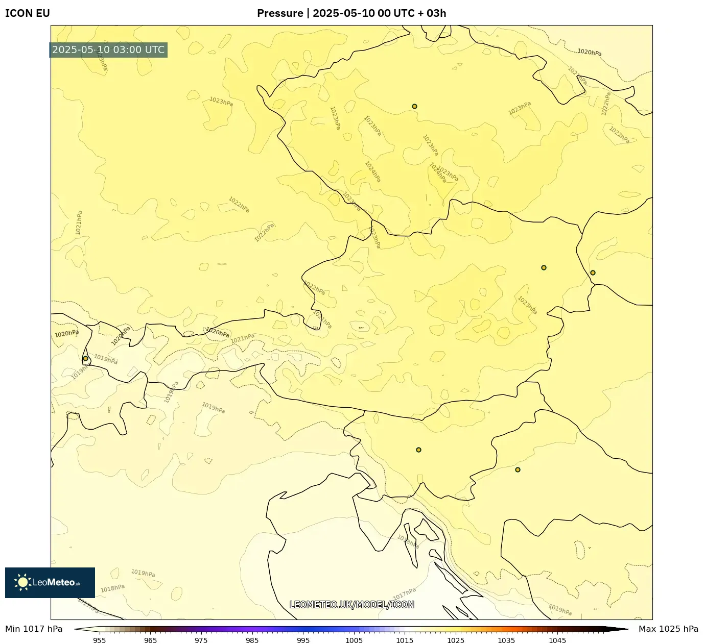 ICON - Austria, Pressure ICON - Austria, Pressure