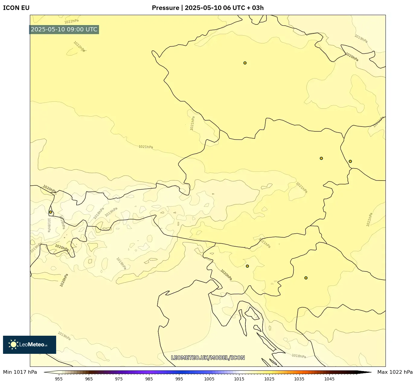 ICON - Austria, Pressure ICON - Austria, Pressure