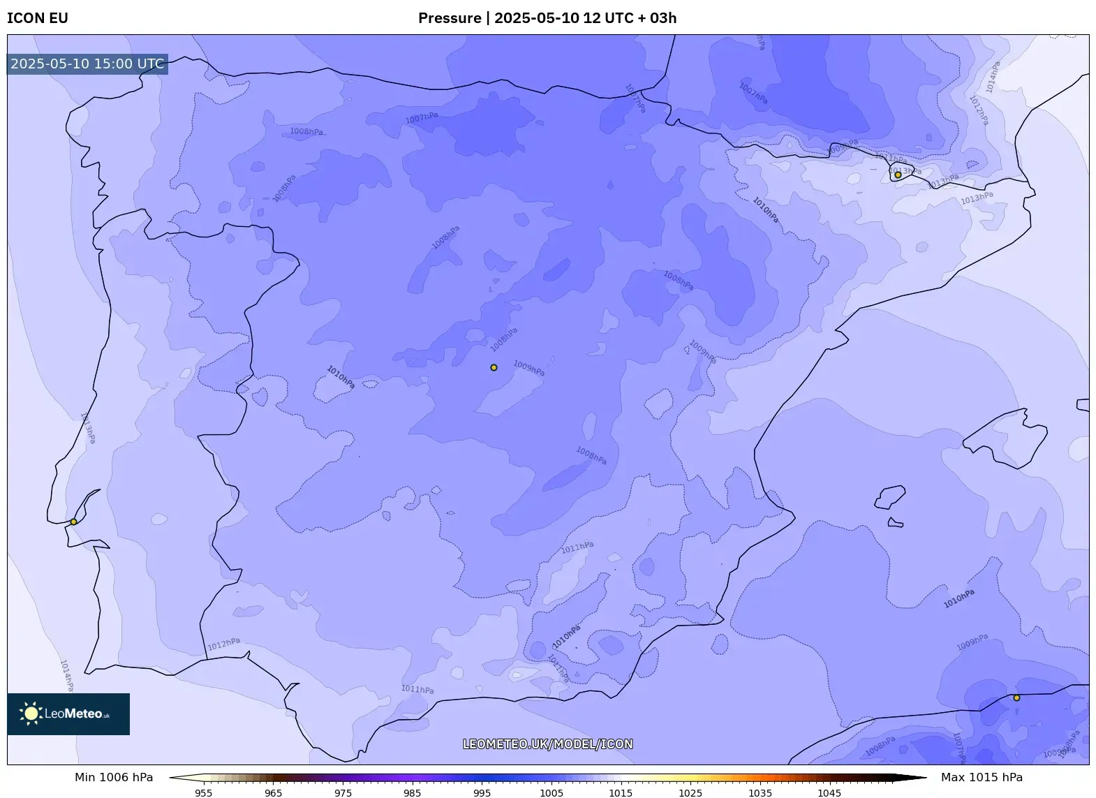ICON - Spain, Pressure ICON - Spain, Pressure