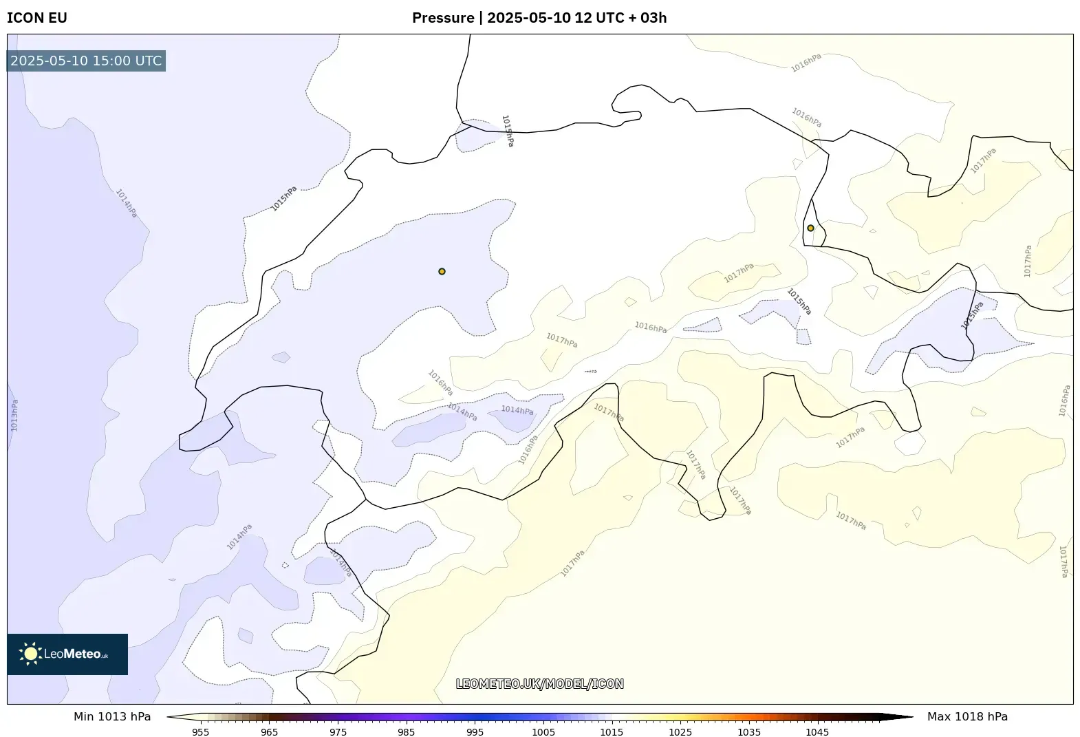ICON - Switzerland, Pressure ICON - Switzerland, Pressure