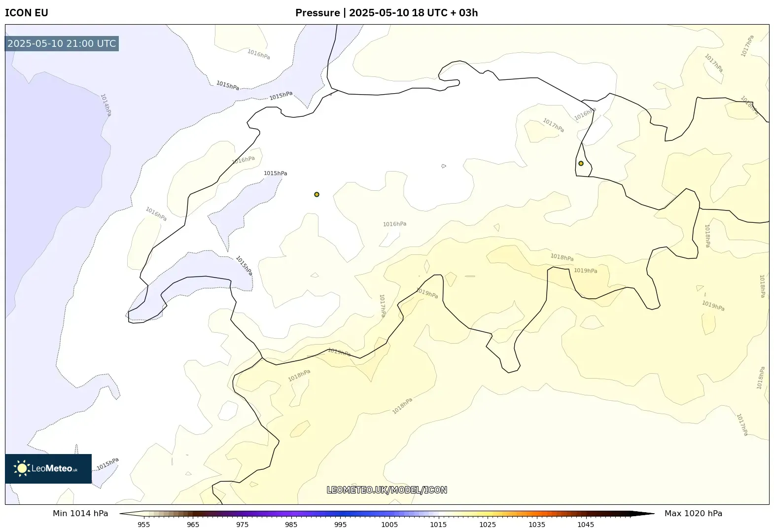 ICON - Switzerland, Pressure ICON - Switzerland, Pressure
